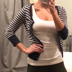 Abercrombie & Fitch striped sweater - L
